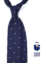 NADIA 3-fold burgundy silk/wool tie